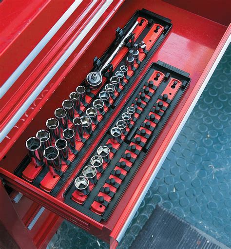 metal socket wrench box|socket organizer tool.